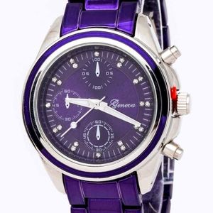 Shelby Stainless Steel Bracelet Watch 36mm-Purple